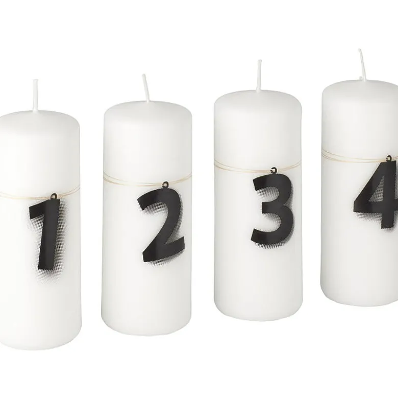 Adventslys 4-pk