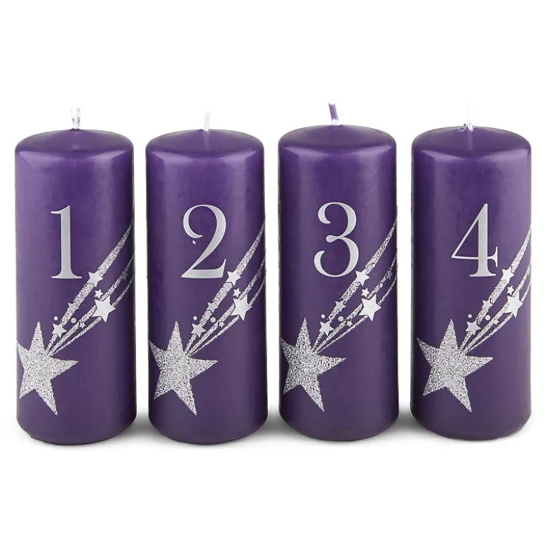 Adventslys 4-pk