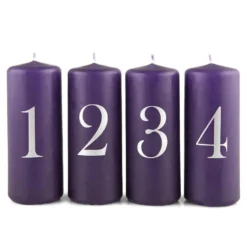 Adventslys 4-pk