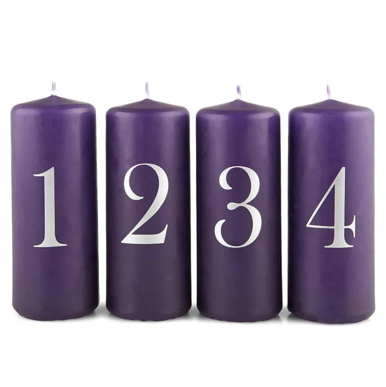 Adventslys 4-pk