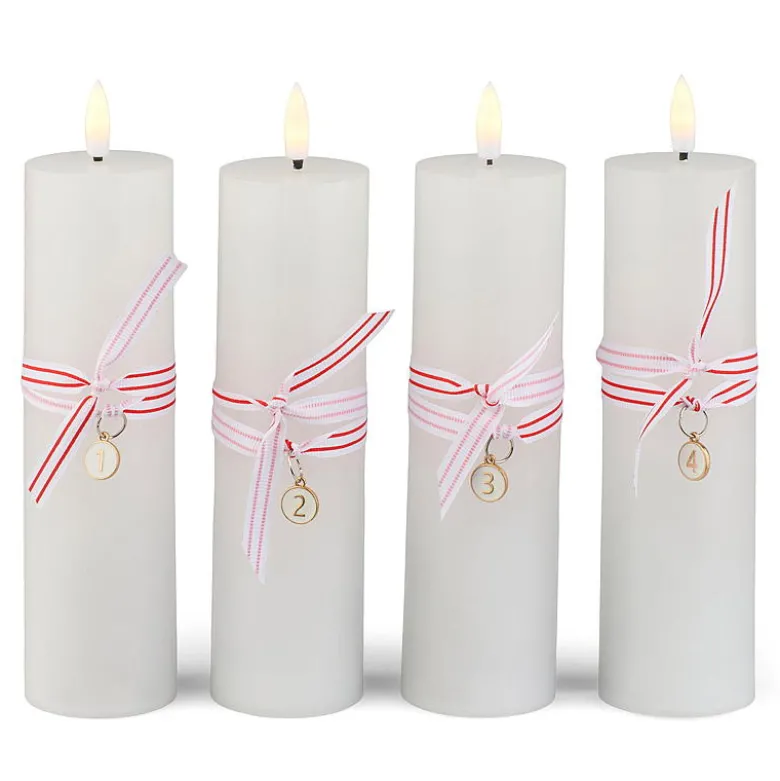 Adventslys 4-pk