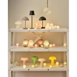 Glasslampe hjerte