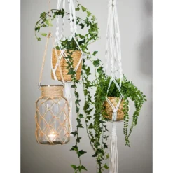 Glasslykt/vase Olivia