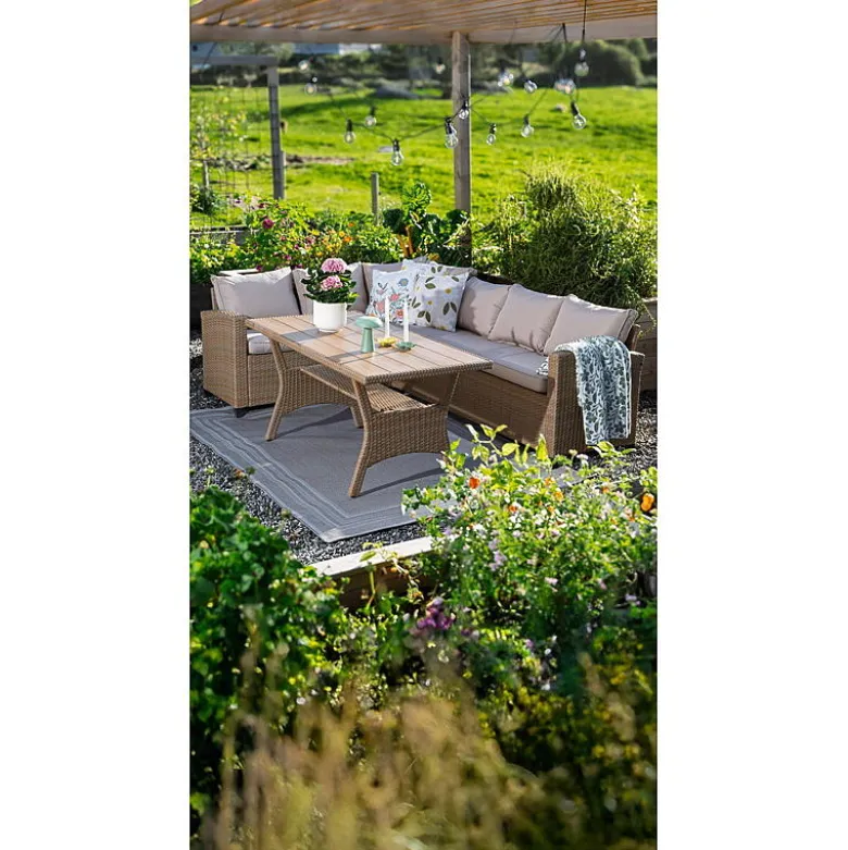 Hjørnesofa m/bord