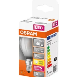Lyspære LED 470 lm