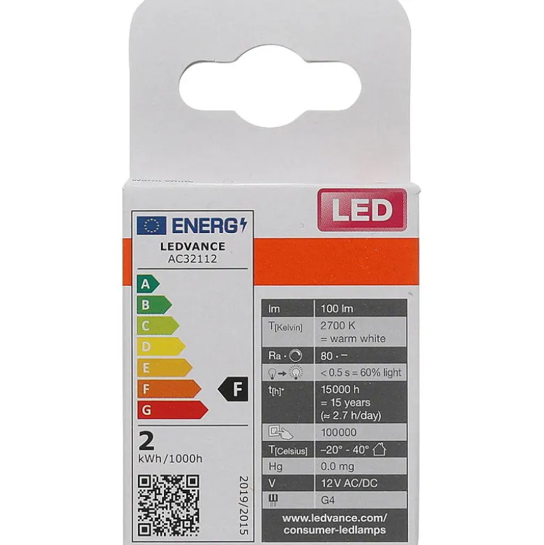 Lyspære LED 100 lm