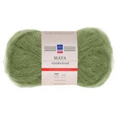 Maya alpakka grønn