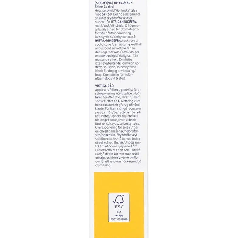 Nivea Sun SPF50