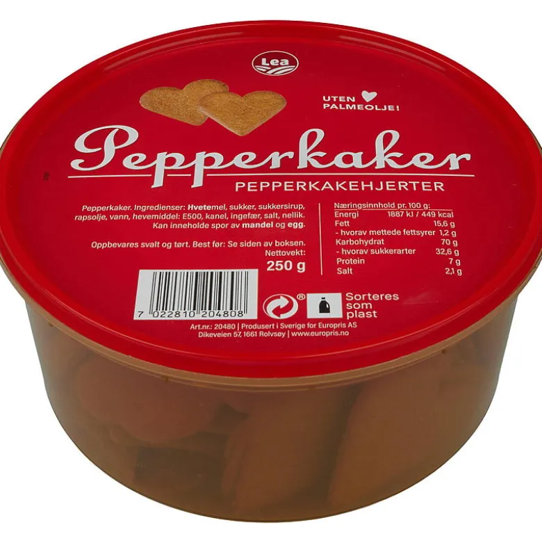 Pepperkakehjerter