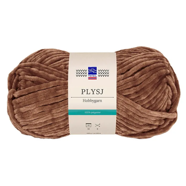 Plysj garn