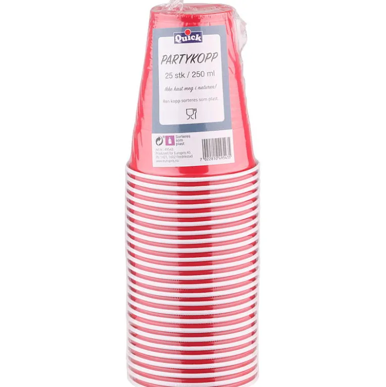 Red party cup