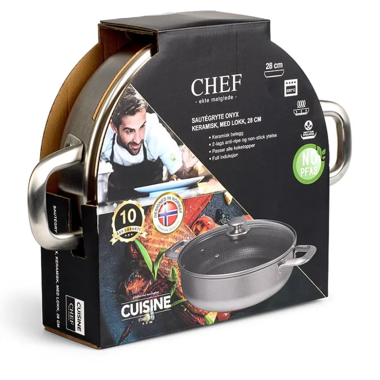 Sautegryte ø 28 cm